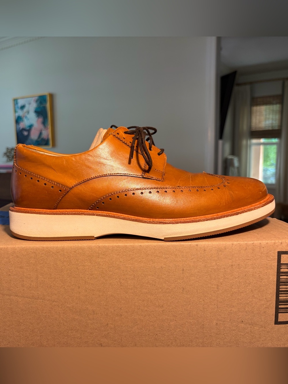Allen Edmonds Brooklyn Light Wingtip Derby size 9D.